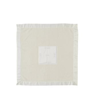 Barefoot Dreams Satin Trim Receiving Blanket