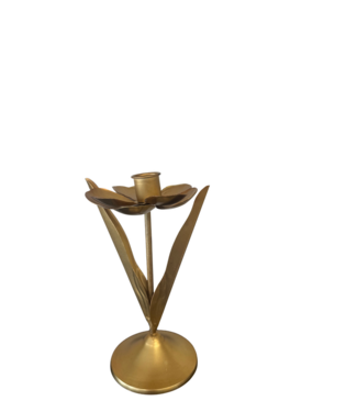 Indaba S Bloom candleholder Gold