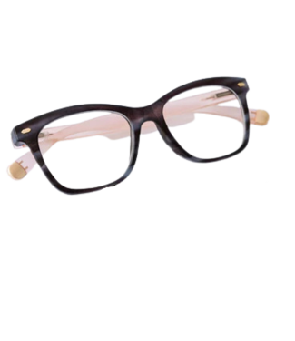Peepers Sinclair Charcoal Hom/Blush +0.00