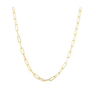 Lover's Tempo Boyfriend Chain Necklace- Gold
