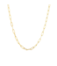 Lover's Tempo Boyfriend Chain Necklace- Gold