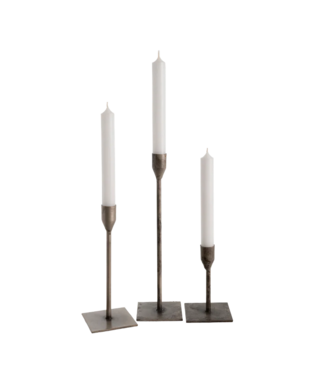 Indaba L Silver Bonita Candlestick