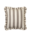 Indaba 20x20 Ruffle Thick Stripe Pillow