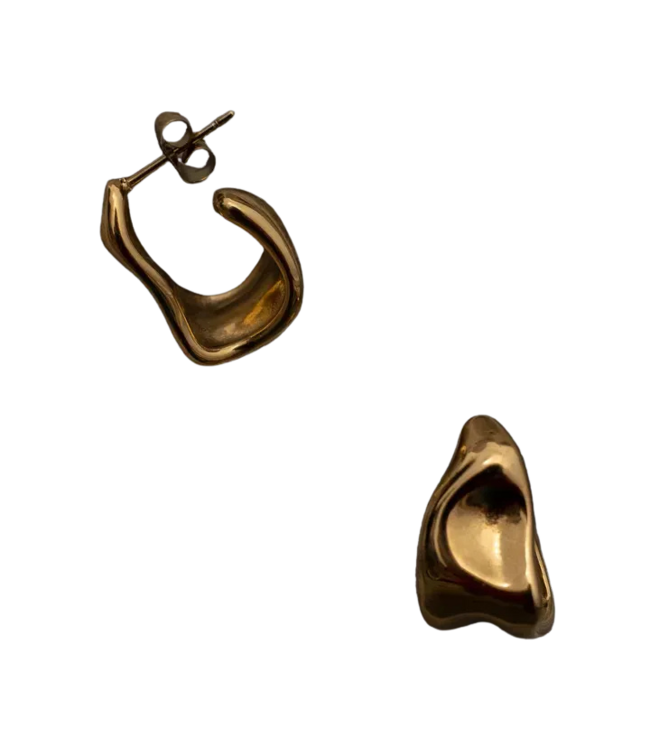 Hunter & Hare Janessa Chunky Hoops