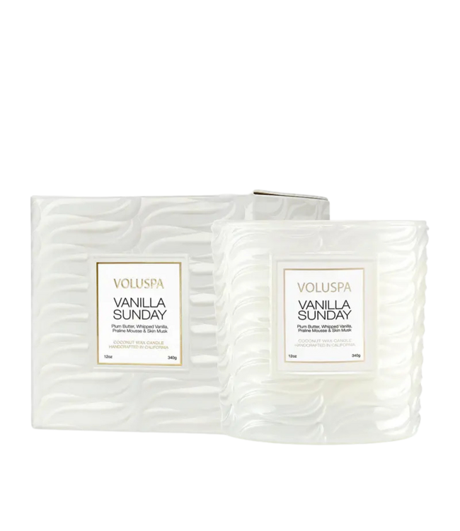 Voluspa Vanilla Sunday Classic Candle 12oz