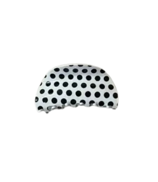 Jumbo Polka Dot Hair Claw Clip