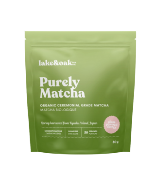 Lake & Oak Tea Co. Purely Matcha - Organic Ceremonial Grade Matcha