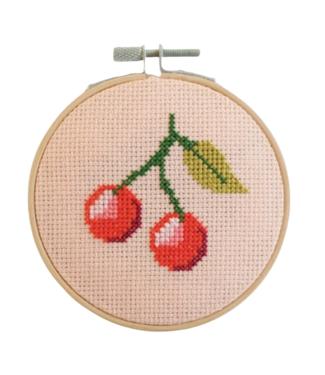 Cherry Cross Stitch Kit