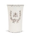 Tall Emboss Bee in Crest Planter-9"H