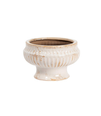 Antique Finish Ceramic Urn