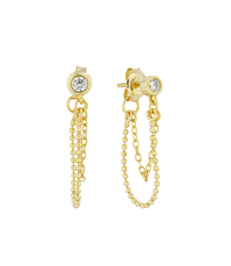 Belle & Chain Earrings