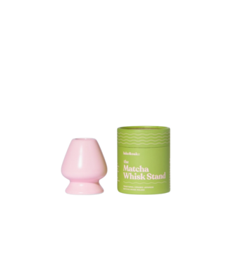 Lake & Oak Tea Co. Pink Matcha Wisk Stand