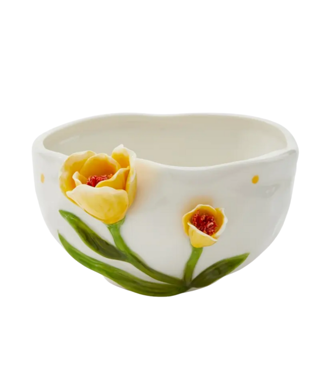 Bowl W/ Flower