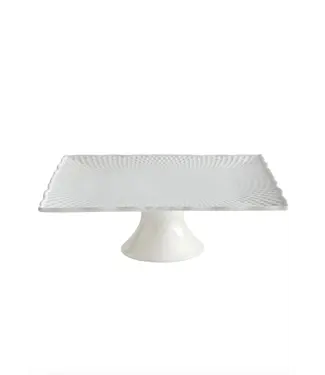 Studio 1811 Karisma Square Footed Platter 12"