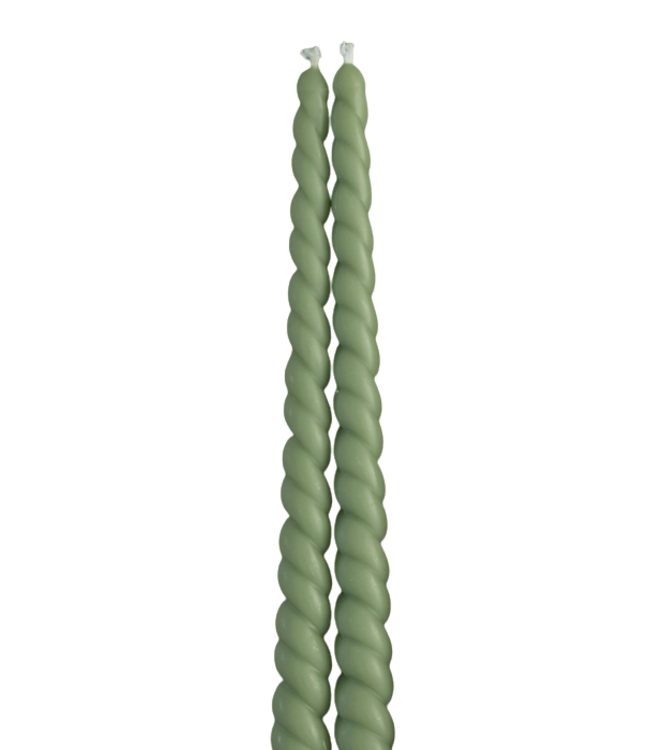 Twisted Taper Candle Set