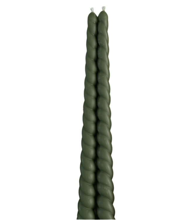 Twisted Taper Candle Set