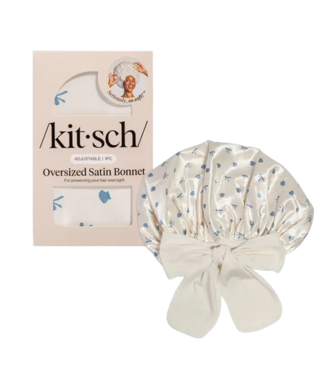 KITSCH Oversized Satin Bonnet