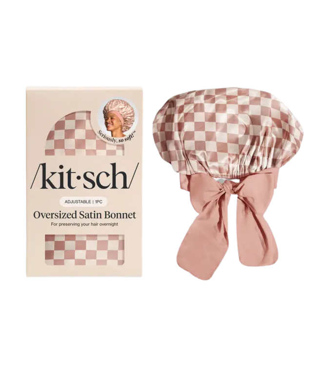 KITSCH Oversized Satin Bonnet