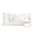 KITSCH Satin Pillowcase King Ivory