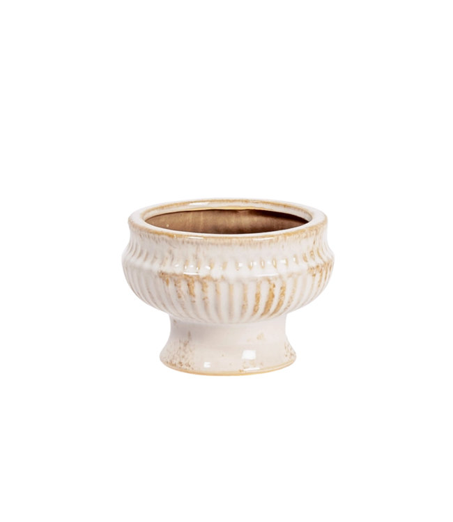 Antique Finish Ceramic Urn