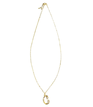It-Girl Initial Necklace- GOLD