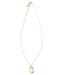 It-Girl Initial Necklace- GOLD