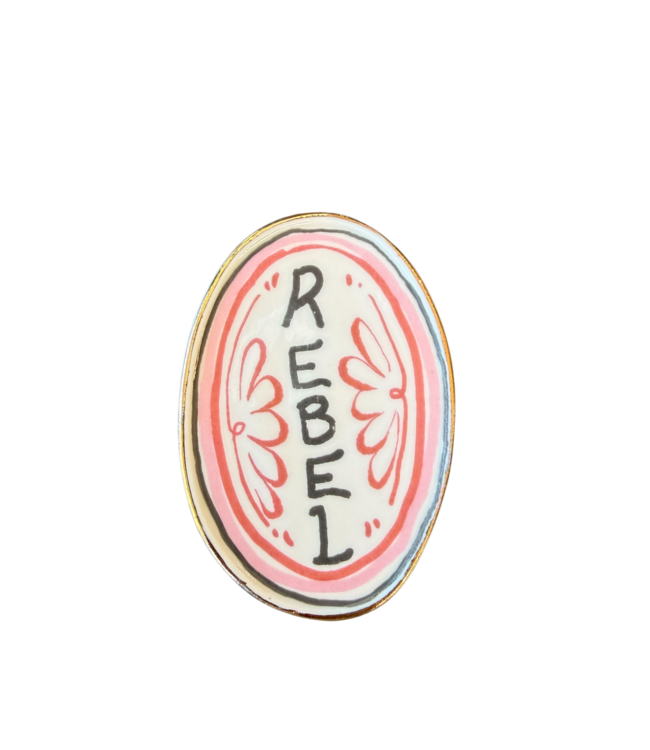 3"L Stoneware Magnet