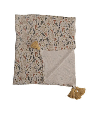 Woven Recycled Cotton Throw