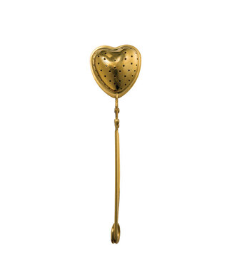 Stainless Steel Heart Loose Tea Strainer