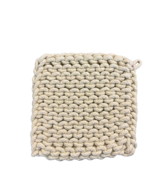 8" Square Cotton Crochet Pot Holders