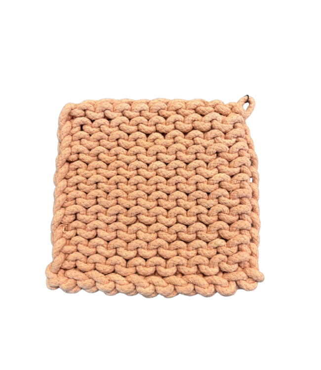 8" Square Cotton Crochet Pot Holders