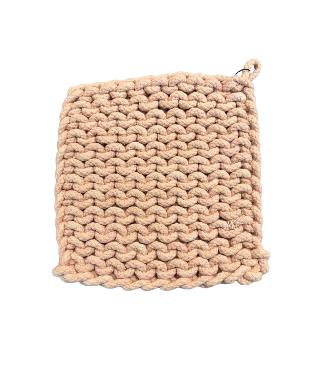 8" Square Cotton Crochet Pot Holders