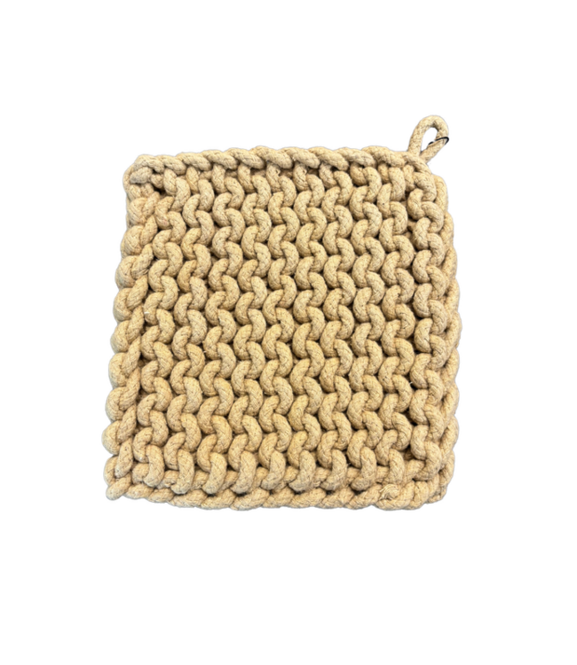 8" Square Cotton Crochet Pot Holders
