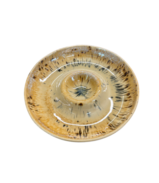 Stoneware Chip & Dip Reactive Glaze, Multi Colour