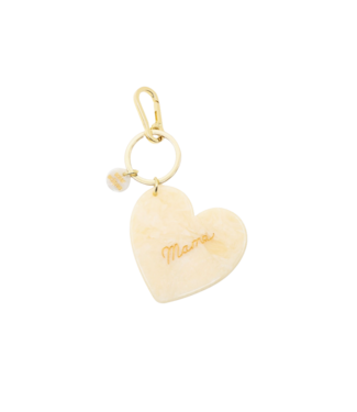 Solar Eclipse Handpainted Charm Keychain
