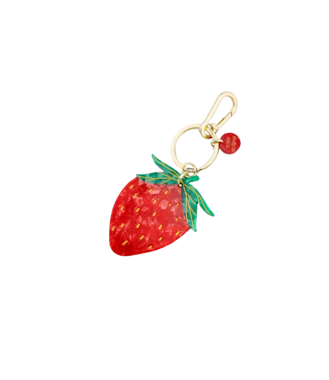Solar Eclipse Handpainted Charm Keychain