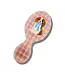 Solar Eclipse Hand-Painted King Charles Puppy Handbag Hero Brush