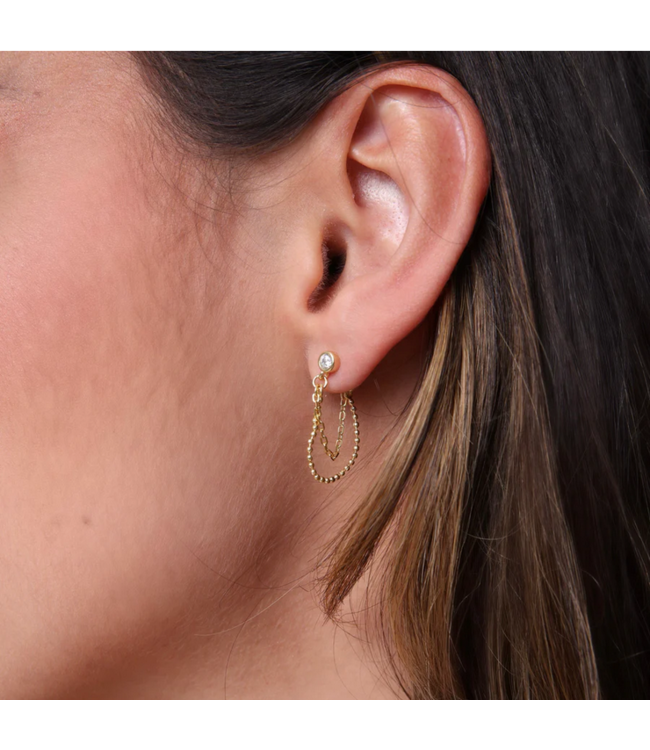 Belle & Chain Earrings