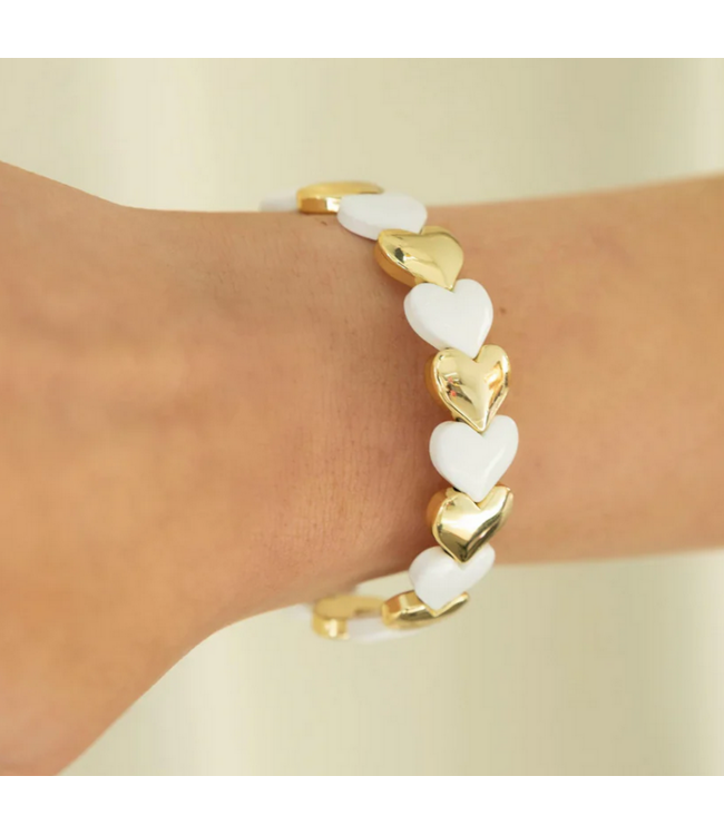 Lots Of Love Heart Bracelet