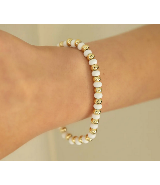Belle and Ball Bead Bracelet