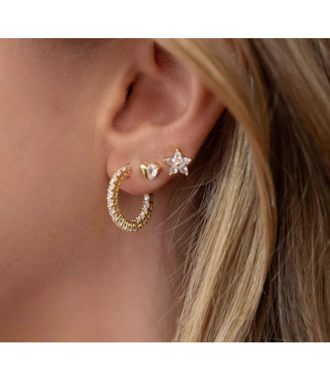 Princess Pave Hoop