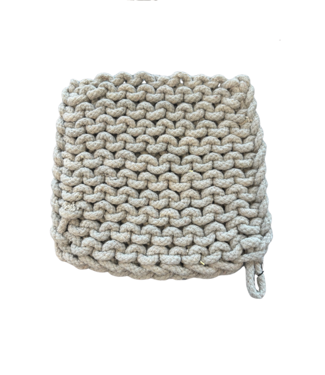 8" Square Cotton Crochet Pot Holders