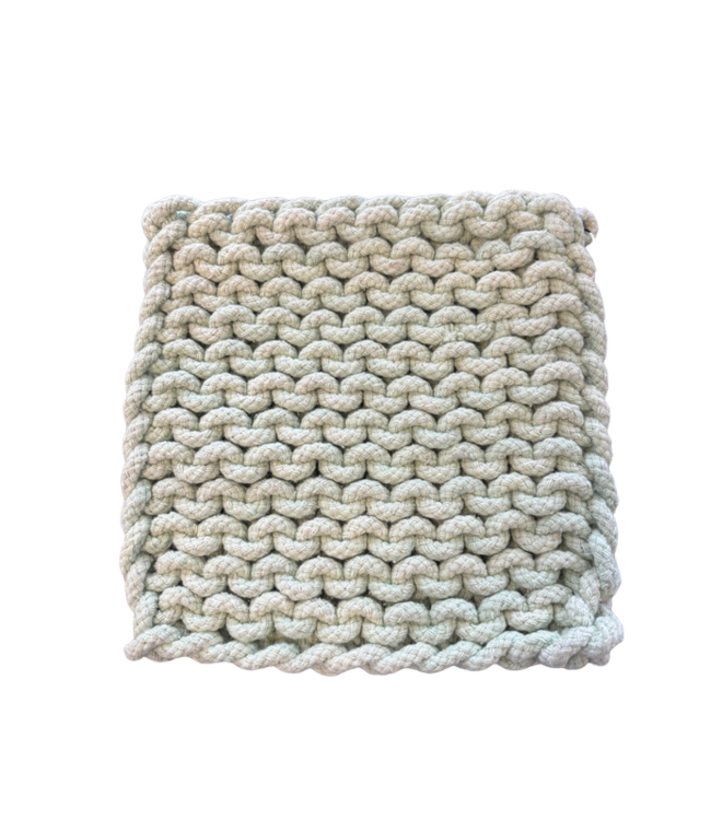 8" Square Cotton Crochet Pot Holders