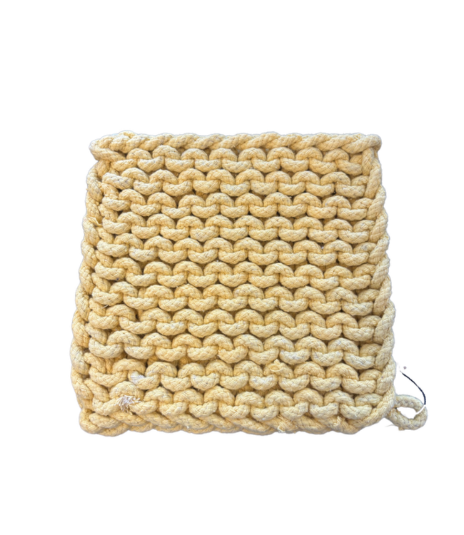 8" Square Cotton Crochet Pot Holders