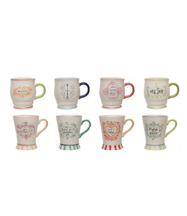 4.75" Stoneware Mug