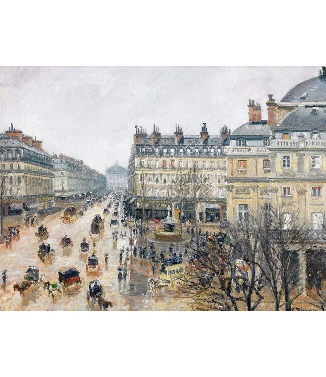 21.25x25.25 French Theater Square Paris