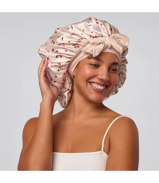 KITSCH Oversized Satin Bonnet