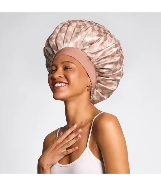 KITSCH Oversized Satin Bonnet