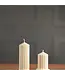 Ribbed Pillar Candles