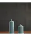 Ribbed Pillar Candles